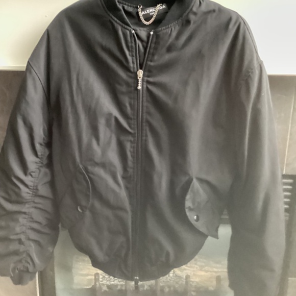 ❤️ BALENCIAGA “Sinners” Capsule Bomber Jacket. Men’s. 46 - Picture 3 of 7